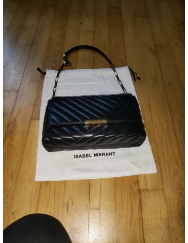 Sac Merine Isabel Marant noir. Matière principale, cuir de veau. store